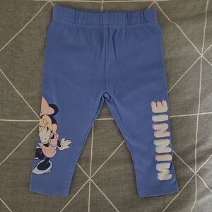 Disney Minnie Mouse Blue Leggings